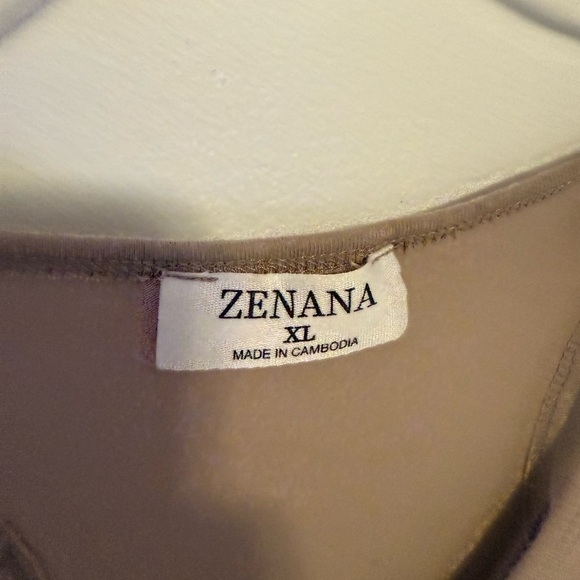 Zenana Beige Bodysuit - Picture 2 of 4